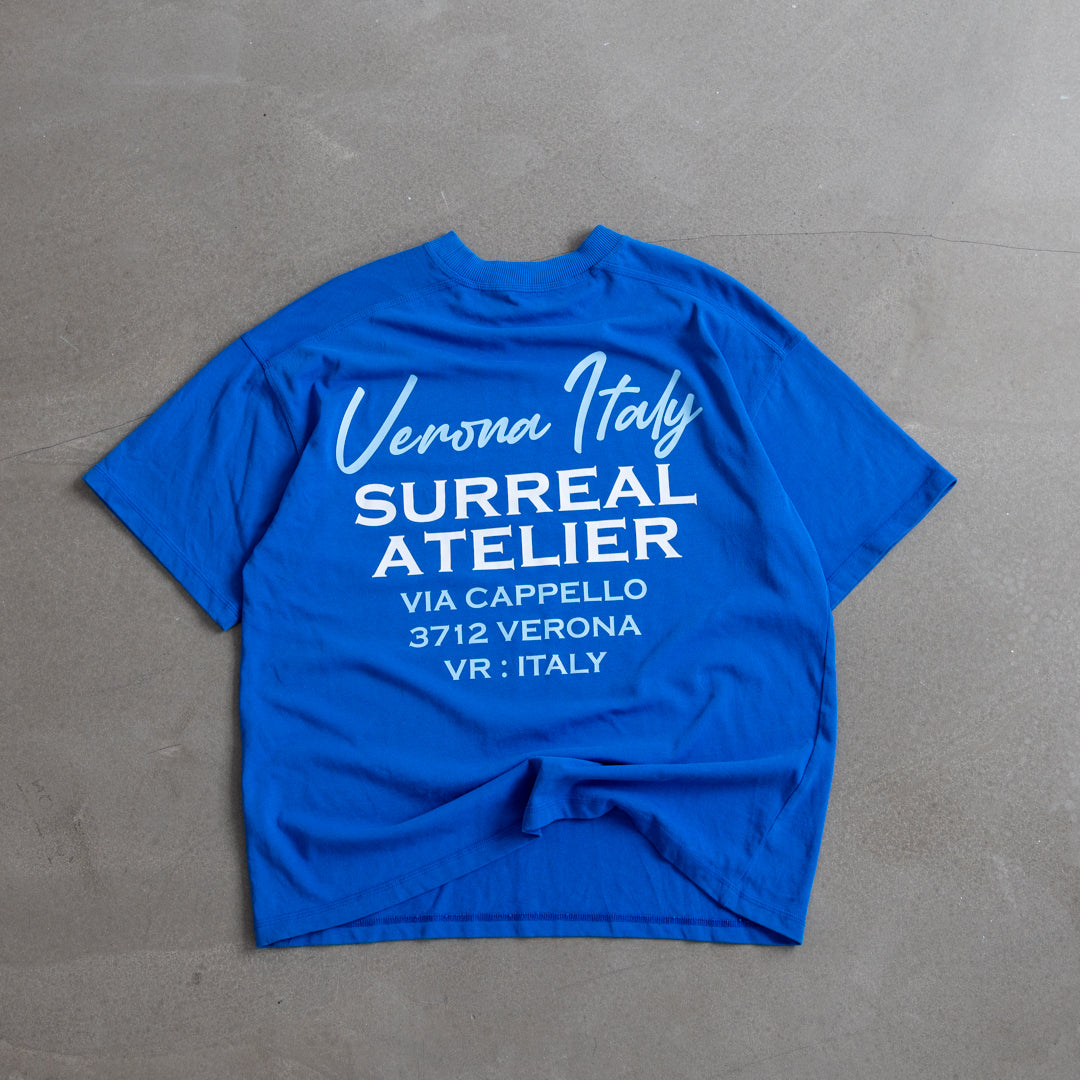 Cobalt Blue Italy Tee